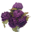 Buchet de crizanteme x10 53cm violet flori artificiale