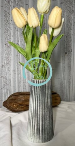 Váza 18,5cm - többféle színben kapható