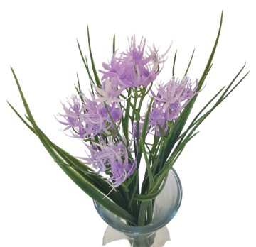Künstliche Distel - Farbe - weiß