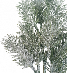 Artificial Spruce Twig Green 40cm snowy