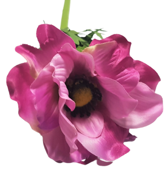 Artificial flower Anemone - a beautiful bouquet for any occasion - Material - Concrete