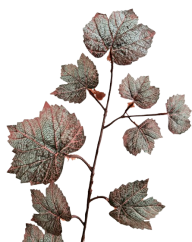 Decorazione foglia di vite ramoscello 67cm artificiale