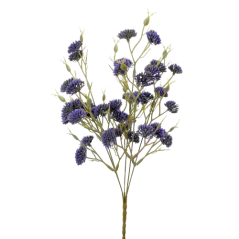 Decor flori artificiale flori mici 35cm violet