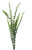 Dekorace zeleň 43cm umělá
