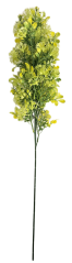 Decorare crenguta 70cm flori artificiale verde