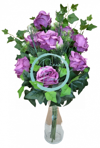 Csokor Exclusive rózsák és kiegészítők 70cm művirág