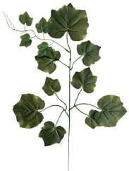 Ozdoba liść winogronowy sztuczny 48cm
