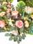 Luksuzni umjetni vijenac za bor, ekskluzivni ruže, božuri, hortenzije, gerbere i dodaci 80cm x 90cm