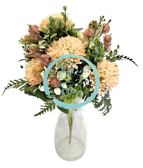 Голям букет от изкуствени перли Thistle & Accessories 40 см