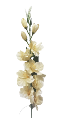 Gladiola kusová do vázy 78cm béžová umelá