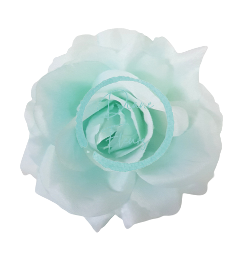 Cap de floare de trandafir Ø 10cm albastru deschis flori artificiale