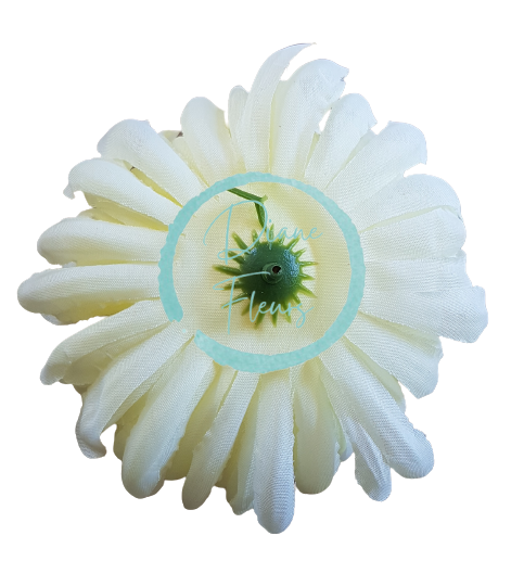 Chryzantéma hlava květu Ø 13cm krémová umělá