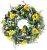Künstliche Trauerkranz Exklusiv Sonnenblumen, Lavendel, Gänseblümchen und Zubehör Ø 90cm