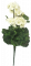 Plante artificiale floare muscata G´geranium x9 45cm alb flori artificiale