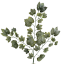 Decorazione foglia di vite ramoscello 67cm artificiale