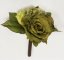 Buket ruža i hortenzija zeleni 26 cm umjetni