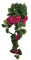 Umjetni pelargonija Geranium puzanje "8" tamno ružičasta 70cm