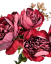 Piwonia bukiet sztuczny 40cm bordowy