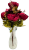 Artificial Peonies and Sunflowers luxury bouquet 50cm Red
