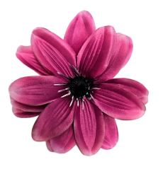 Cap de floare de Clematis Ø 11cm roz închis flori artificiale