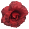 Cvetna glava vrtnice O 13cm rdeča umetna