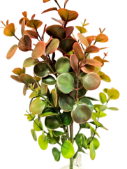 Dekorace eukalyptus umělý přízdoba zeleň 44cm