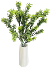 Dekorace přízdoba zeleň umělá 38cm