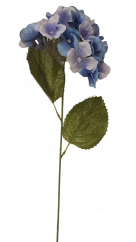 Hortensia albastru 23,6 inches (60cm) flori artificiale