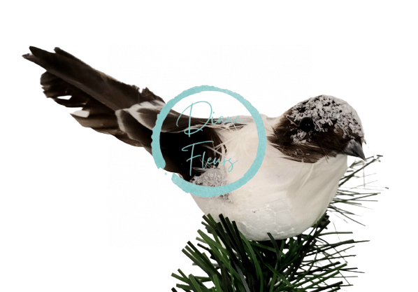 Karácsonyi madár fogóval 2db 15cm x 4cm - az ár 2 db-ra vonatkozik