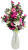 Buchet de Anemone 44cm flori artificiale burgundia