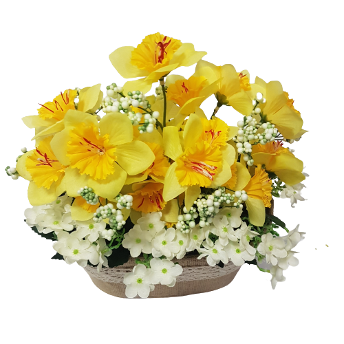 Narzissen - Künstliche Blume - eine schöne Dekoration für jeden Anlass - Beste Qualität