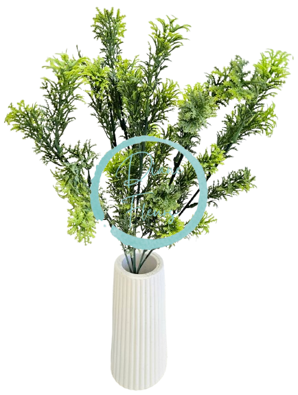 Dekorácia prízdoba zeleň umelá 38cm