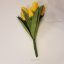 Bukiet tulipanów x9 żółty 33cm sztuczny
