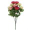 Exclusive Buket Ruže, Anemone, Ranunculus x12 48cm crvena, kremasta umjetni