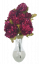 Chryzantémy kytice x10 53cm vínová umělá