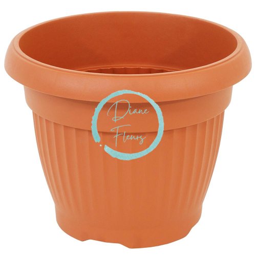 Plastic flowerpot DCE17 17,5cm x 13,5cm / 2l Terracotta