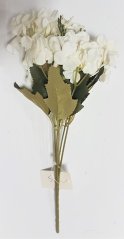 Künstliche Hortensienstrauß Weiß 30cm