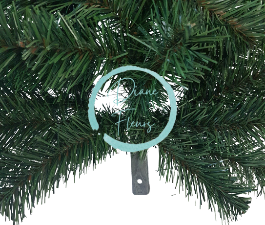 Венец с изкуствени смърчови иглички и стойка за ръце 46см x 35см