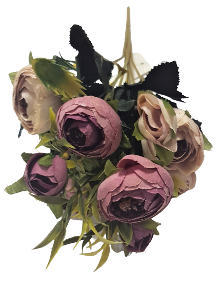 Ranunculus - Művirág - gyönyörű dekoráció minden alkalomra - Anyag - Beton