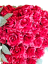 Smútočný veniec "Srdce" z Ruží a listami Brezy a doplnky 60cm x 60cm červená & zelená umelý
