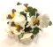 Buchet de panselute 22cm alb flori artificiale