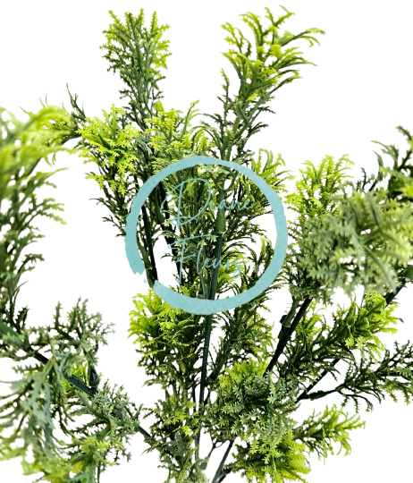 Dekorácia prízdoba zeleň umelá 38cm