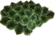 Artificial Wreath Oval 60cm x 40cm pine