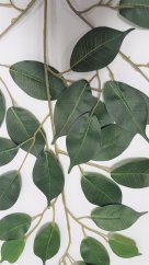 Dekorácia vetvička Ficus 58cm zelená umelá