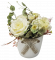 Umjetne ruže u loncu Otprilike 22 cm x visina 20 cm, kremasti aranžman