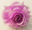 Rózsa virágfej O 10cm lila művirág