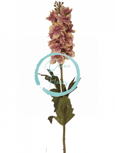 Delphinium Ostrožka kusová fialová 64cm umělá