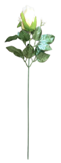 Ruža kusová 48cm umelá krémová