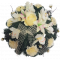 Artificial Sympathy Wreath 35cm Roses & Lilies & Accessories