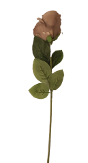 Mugur de trandafir maro (66cm) flori artificiale